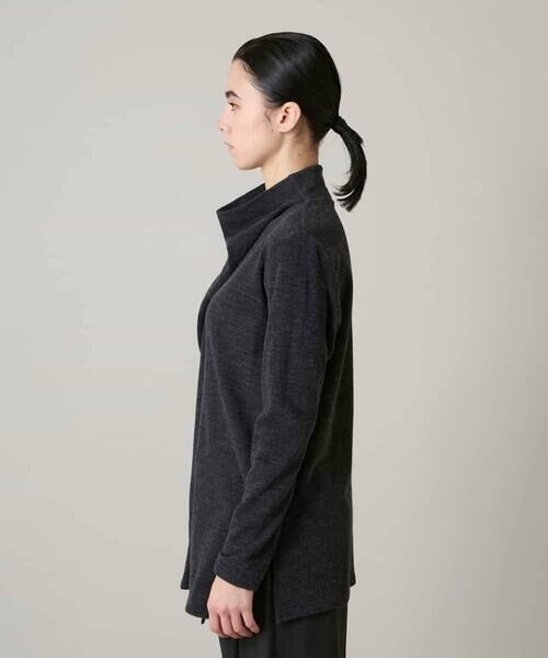 HIROKO KOSHINO / ヒロココシノ カットソー | アシンメトリードレープデザインカットソー /日本製 | 詳細1