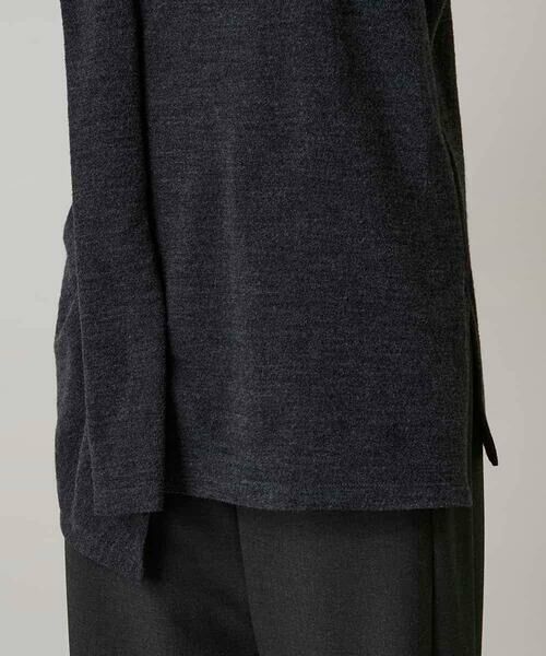 HIROKO KOSHINO / ヒロココシノ カットソー | アシンメトリードレープデザインカットソー /日本製 | 詳細6