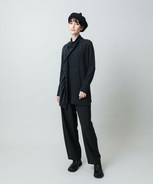 HIROKO KOSHINO / ヒロココシノ カットソー | アシンメトリードレープデザインカットソー /日本製 | 詳細8