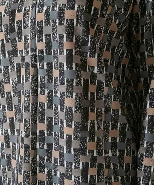 HIROKO KOSHINO / ヒロココシノ カットソー | ブロックアートプリントジャージーカットソー/日本製/洗える | 詳細3