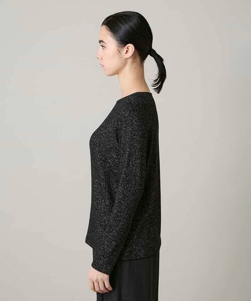 HIROKO KOSHINO / ヒロココシノ カットソー | ラメジャージーベーシックカットソー | 詳細1