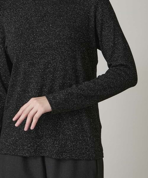 HIROKO KOSHINO / ヒロココシノ カットソー | ラメジャージーベーシックカットソー | 詳細5