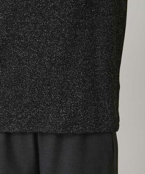 HIROKO KOSHINO / ヒロココシノ カットソー | ラメジャージーベーシックカットソー | 詳細6