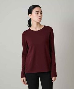 HIROKO KOSHINO / ヒロココシノ ニット・セーター | ニットジャージープルオーバー/日本製/洗える