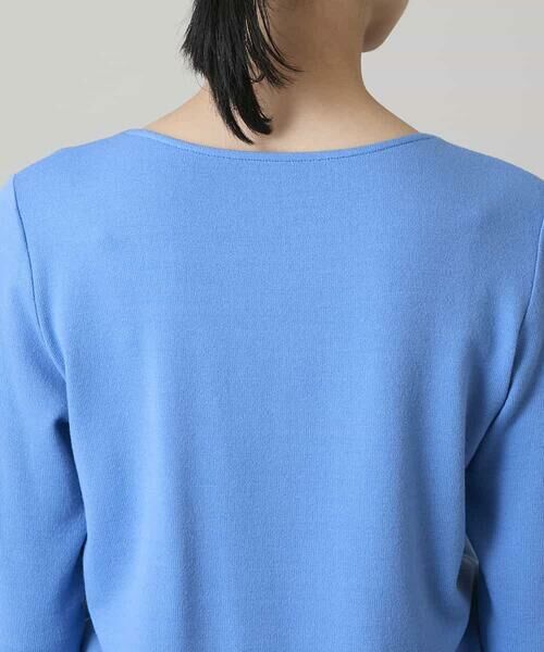 HIROKO KOSHINO / ヒロココシノ ニット・セーター | ニットジャージープルオーバー/日本製/洗える | 詳細4