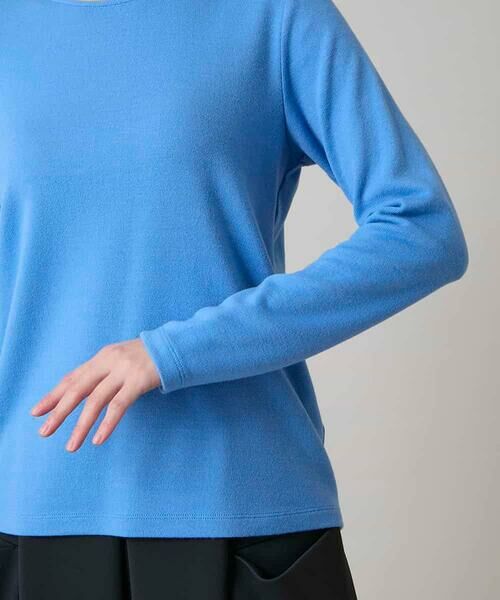 HIROKO KOSHINO / ヒロココシノ ニット・セーター | ニットジャージープルオーバー/日本製/洗える | 詳細5