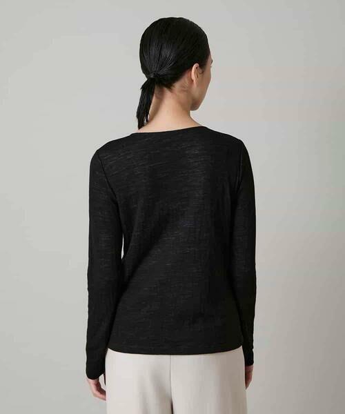 HIROKO KOSHINO / ヒロココシノ カットソー | リバーガーゼロングスリーブカットソー/日本製 | 詳細2