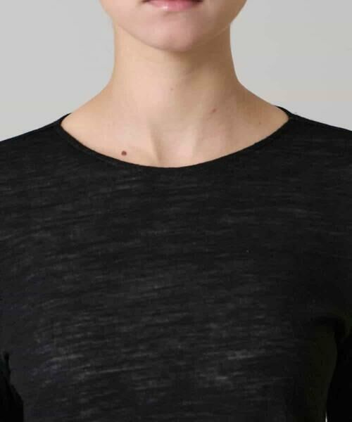 HIROKO KOSHINO / ヒロココシノ カットソー | リバーガーゼロングスリーブカットソー/日本製 | 詳細3