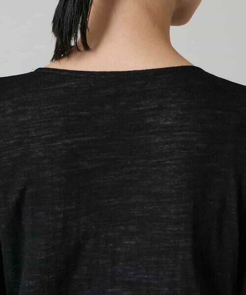 HIROKO KOSHINO / ヒロココシノ カットソー | リバーガーゼロングスリーブカットソー/日本製 | 詳細4