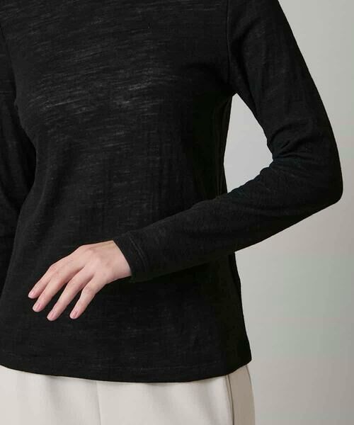 HIROKO KOSHINO / ヒロココシノ カットソー | リバーガーゼロングスリーブカットソー/日本製 | 詳細5