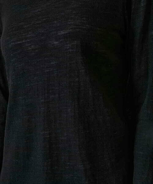 HIROKO KOSHINO / ヒロココシノ カットソー | リバーガーゼロングスリーブカットソー/日本製 | 詳細7