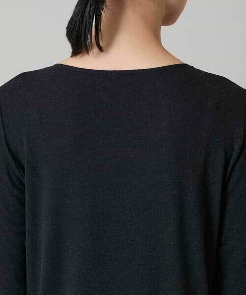 HIROKO KOSHINO / ヒロココシノ ニット・セーター | ハイストレッチレーヨンニットプルオーバー/日本製 | 詳細4