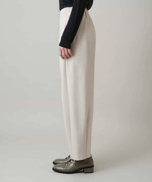 HIROKO KOSHINO / ヒロココシノ その他パンツ | ツイルストレッチ裏起毛パンツ/日本製/洗える | 詳細1