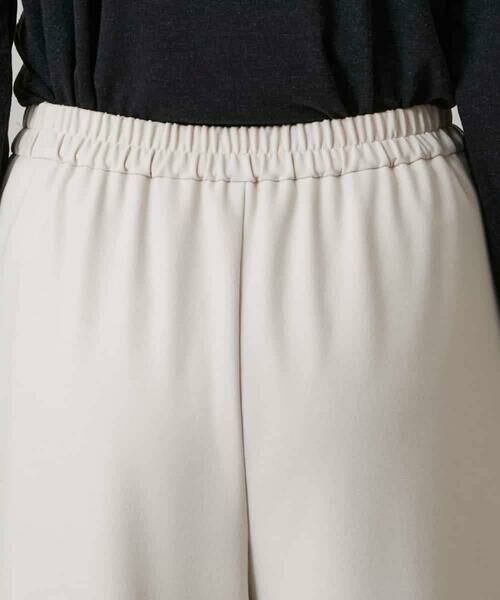 HIROKO KOSHINO / ヒロココシノ その他パンツ | ツイルストレッチ裏起毛パンツ/日本製/洗える | 詳細4
