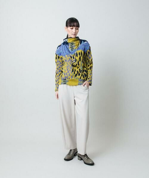 HIROKO KOSHINO / ヒロココシノ その他パンツ | ツイルストレッチ裏起毛パンツ/日本製/洗える | 詳細7