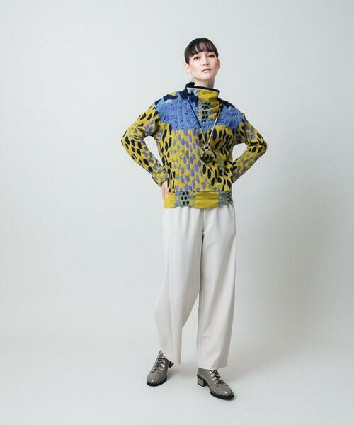 HIROKO KOSHINO / ヒロココシノ その他パンツ | ツイルストレッチ裏起毛パンツ/日本製/洗える | 詳細8