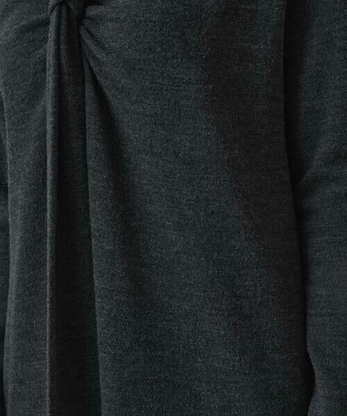 HIROKO KOSHINO / ヒロココシノ ロング・マキシ丈ワンピース | タイディテールウールジャージーワンピース /日本製 | 詳細9