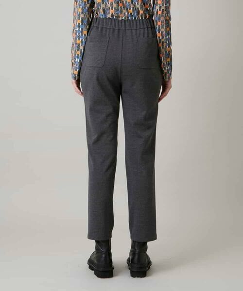 HIROKO KOSHINO / ヒロココシノ チノ・ワークパンツ | ギャザーアクセント切り替えデザインパンツ/日本製/洗える | 詳細2