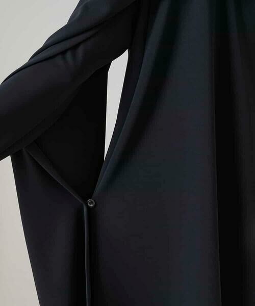 HIROKO KOSHINO / ヒロココシノ その他アウター | ショールデザインジップアップジャケットコート/日本製/洗える | 詳細10