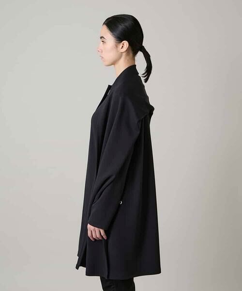 HIROKO KOSHINO / ヒロココシノ その他アウター | ショールデザインジップアップジャケットコート/日本製/洗える | 詳細2