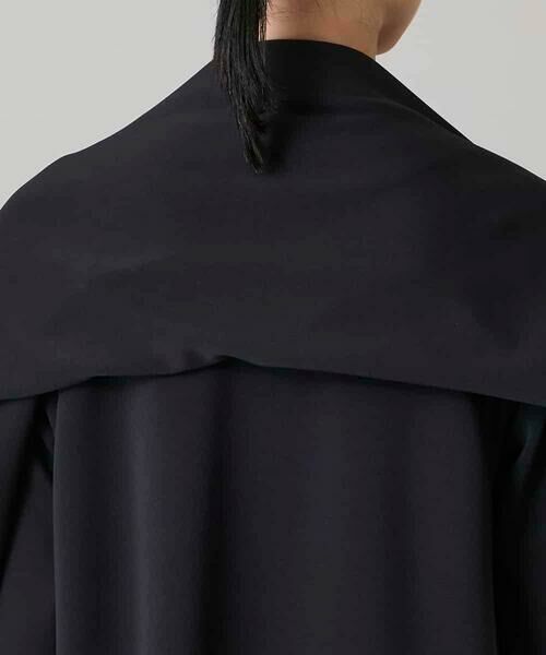 HIROKO KOSHINO / ヒロココシノ その他アウター | ショールデザインジップアップジャケットコート/日本製/洗える | 詳細5