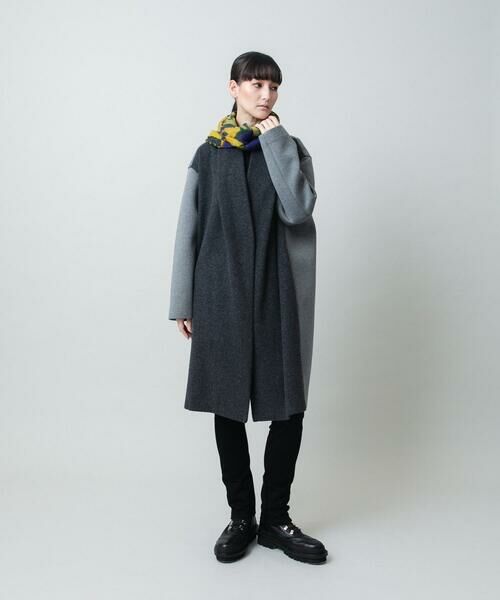 HIROKO KOSHINO / ヒロココシノ その他アウター | ウールジョイントコクーンシルエットコート/日本製 | 詳細12