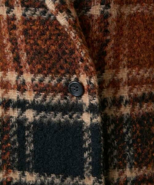 HIROKO KOSHINO / ヒロココシノ その他アウター | シャギーチェックテーラードコート | 詳細10