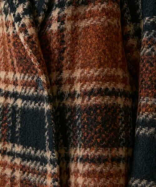 HIROKO KOSHINO / ヒロココシノ その他アウター | シャギーチェックテーラードコート | 詳細9