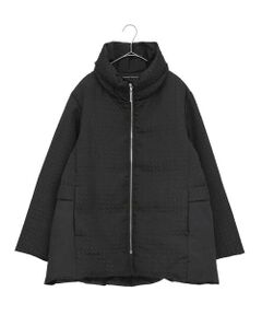 HIROKO KOSHINO / ヒロココシノ ダウンジャケット・ベスト | 千鳥柄ジャカードダウンジャケット