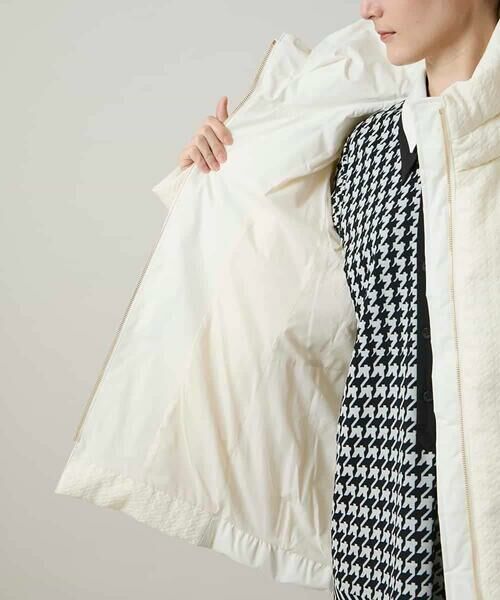 HIROKO KOSHINO / ヒロココシノ ダウンジャケット・ベスト | 千鳥柄ジャカードダウンジャケット | 詳細11