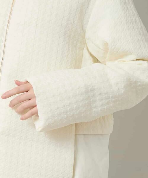 HIROKO KOSHINO / ヒロココシノ ダウンジャケット・ベスト | 千鳥柄ジャカードダウンジャケット | 詳細5