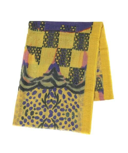 HIROKO KOSHINO / ヒロココシノ マフラー・ショール・スヌード・ストール | Yama Stream プリントストール | 詳細1