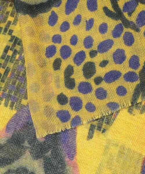 HIROKO KOSHINO / ヒロココシノ マフラー・ショール・スヌード・ストール | Yama Stream プリントストール | 詳細2