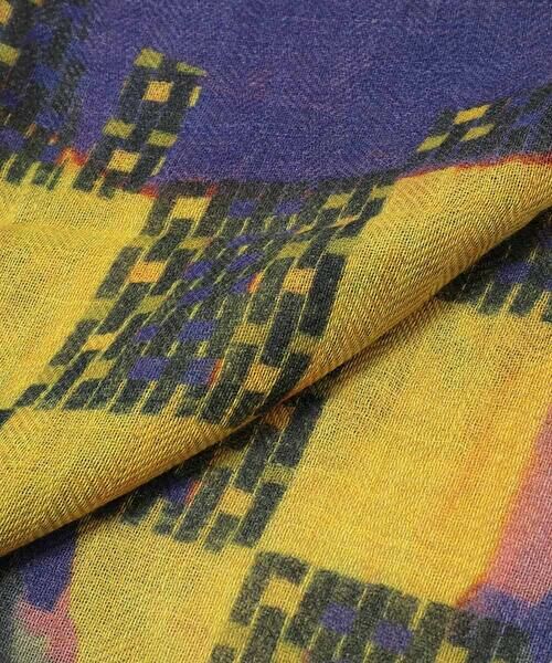 HIROKO KOSHINO / ヒロココシノ マフラー・ショール・スヌード・ストール | Yama Stream プリントストール | 詳細3