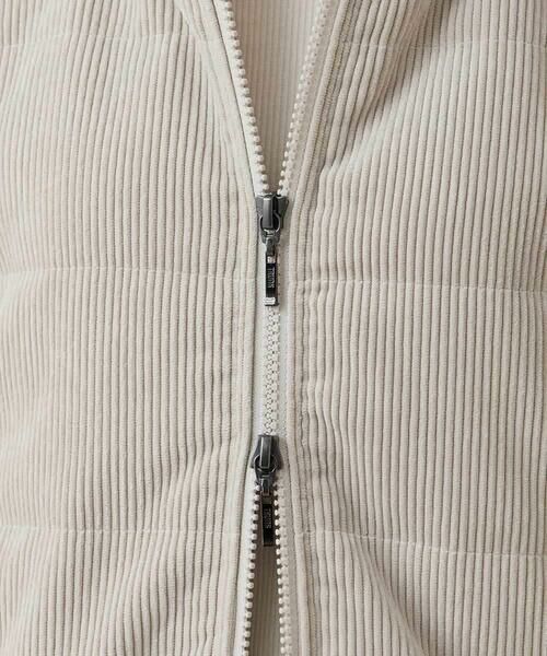 HIROKO KOSHINO / ヒロココシノ ベスト | コーデュロイパテッドベスト /洗える | 詳細11