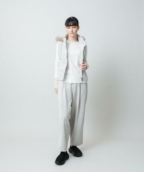 HIROKO KOSHINO / ヒロココシノ ベスト | コーデュロイパテッドベスト /洗える | 詳細16