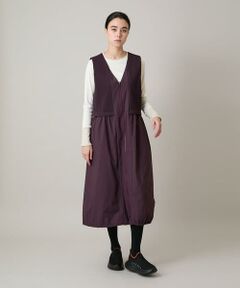 HIROKO KOSHINO / ヒロココシノ ロング・マキシ丈スカート | 薄綿ウォームジャンパースカート/洗える