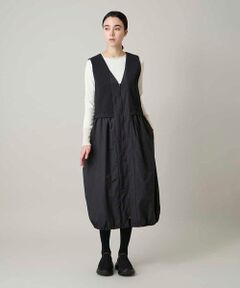 HIROKO KOSHINO / ヒロココシノ ロング・マキシ丈スカート | 薄綿ウォームジャンパースカート/洗える