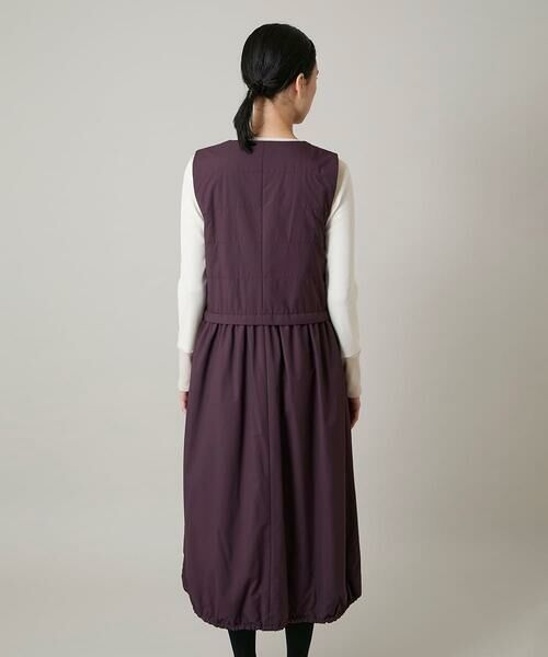 HIROKO KOSHINO / ヒロココシノ ロング・マキシ丈スカート | 薄綿ウォームジャンパースカート/洗える | 詳細4