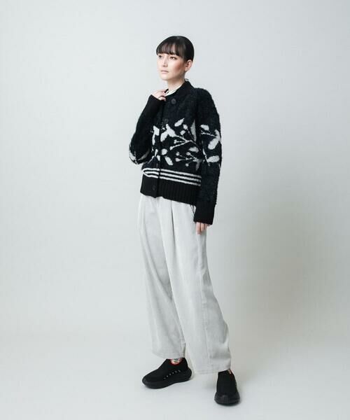 HIROKO KOSHINO / ヒロココシノ カットソー | カットワークロゴ刺繍ウォームカットソー/日本製/洗える | 詳細11