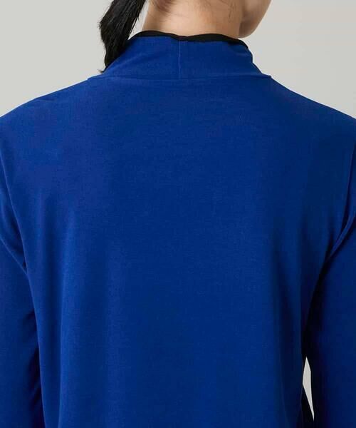 HIROKO KOSHINO / ヒロココシノ カットソー | カットワークロゴ刺繍ウォームカットソー/日本製/洗える | 詳細4