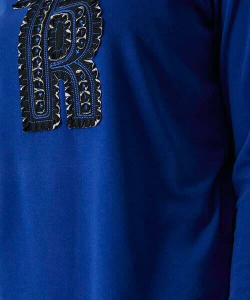 HIROKO KOSHINO / ヒロココシノ カットソー | カットワークロゴ刺繍ウォームカットソー/日本製/洗える | 詳細7