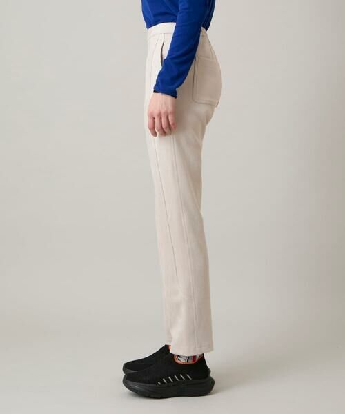 HIROKO KOSHINO / ヒロココシノ チノ・ワークパンツ | スエードライクシルエットパンツ/洗える | 詳細1