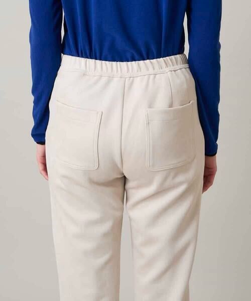 HIROKO KOSHINO / ヒロココシノ チノ・ワークパンツ | スエードライクシルエットパンツ/洗える | 詳細4