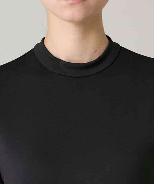 HIROKO KOSHINO / ヒロココシノ ロング・マキシ丈ワンピース | 小付きドット切り替えプリントコンビワンピース/洗える | 詳細4