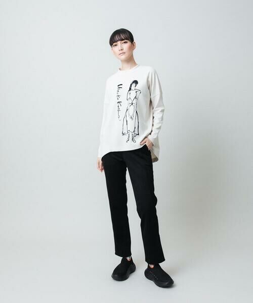 HIROKO KOSHINO / ヒロココシノ チュニック | イラストデザインダンボールチュニック/日本製/洗える | 詳細9