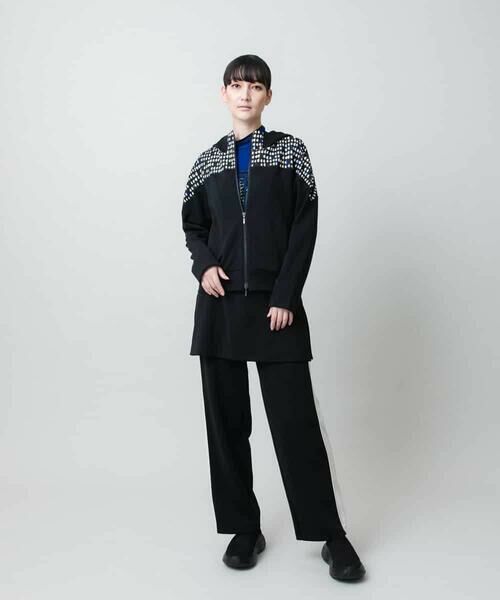 HIROKO KOSHINO / ヒロココシノ その他パンツ | サイドラインレイヤードカバーパンツ/洗える | 詳細10