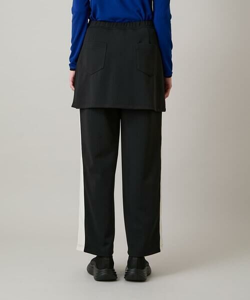 HIROKO KOSHINO / ヒロココシノ その他パンツ | サイドラインレイヤードカバーパンツ/洗える | 詳細2