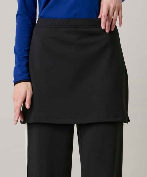 HIROKO KOSHINO / ヒロココシノ その他パンツ | サイドラインレイヤードカバーパンツ/洗える | 詳細3