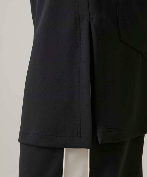 HIROKO KOSHINO / ヒロココシノ その他パンツ | サイドラインレイヤードカバーパンツ/洗える | 詳細6